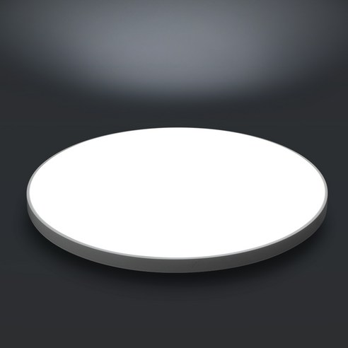 슬림 원터치 LED 원형 방등 50w, 화이트