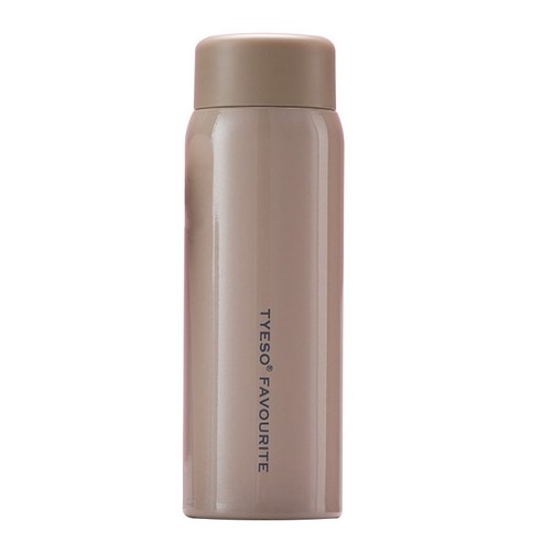 TYESO 진공단열 미니 텀블러, 코코아, 200ml