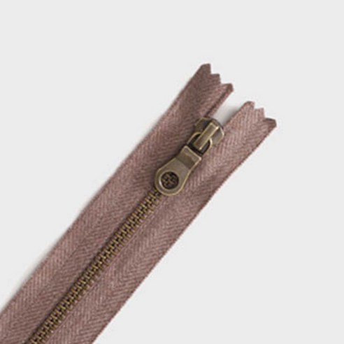 YKK 프리미엄 5호 마블 앤틱지퍼 W570 40cm, 1개, 다크토프