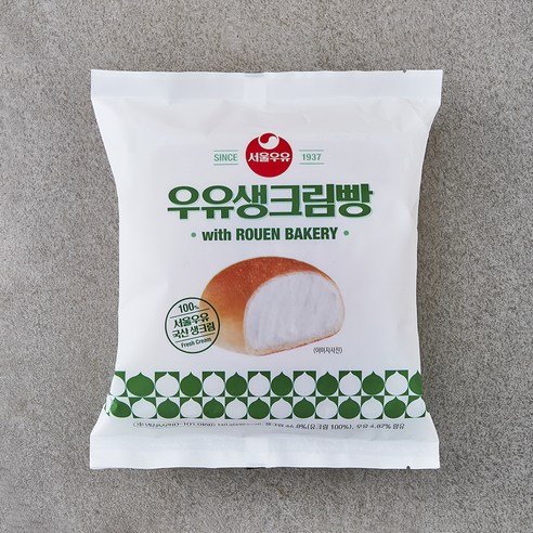 서울우유 우유생크림빵, 140g, 1개입, 1개
