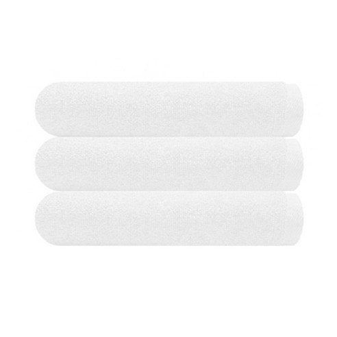영신타올 수건파니 깔끔한 명품 호텔 바스 타월 300g 면사 70 x 120 cm, 화이트, 3개