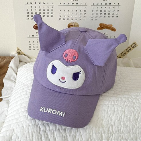 산리오 아동용 캡 모자