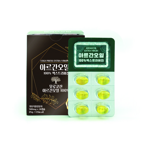 아르간오일 100% 엑스트라버진, 30정, 1개