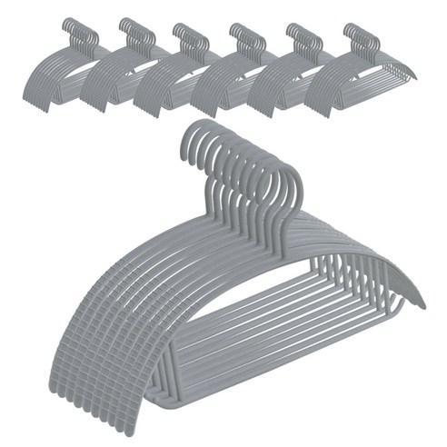 보노하우스 어반 어깨 뿔 방지 논슬립 옷걸이, 화이트, 100개