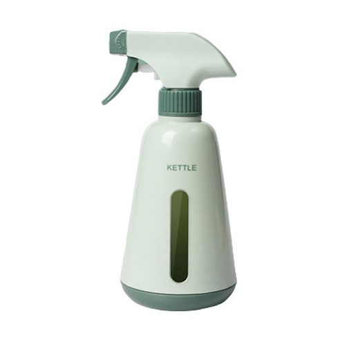 미빌 다용도 분무기 식물 락스 미용실 미세분사 그린 400ml, 1개
