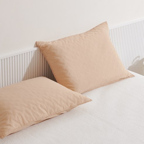 슬립스파 피그먼트 솔리드 베개커버