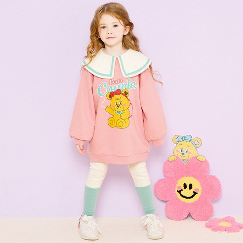 童裝時尚女孩服裝上下裝褲子套裝女孩女孩女孩衣服春秋季節
