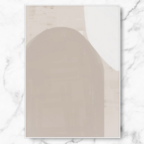 RYMD 인테리어 포스터 White Beige Composition 1