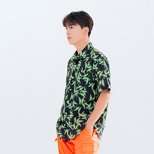 男 時尚 大碼 服裝 上衣 休閒 襯衫 成年男 成年男 青年