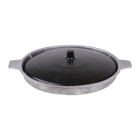 플라라 맥반석 솥뚜껑 불판, 30cm, 1개