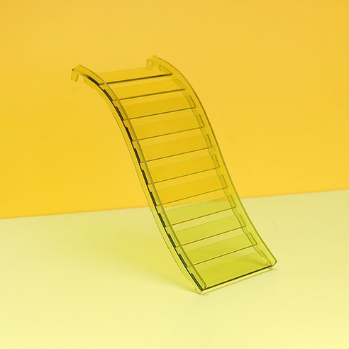 랜보어 햄스터 투명 컬러 사다리, 그린, 1개