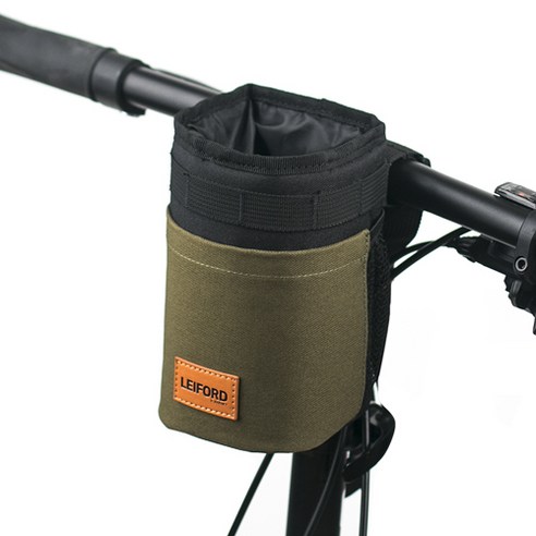 레이포드 자전거 스템백 LS-01 카키: 신선한 디자인과 편리한 수납 공간
