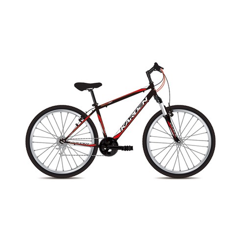 지오닉스 2021년형 카르덴650SF 썬런 21단 브이 브레이크 MTB 자전거, 블랙 + 레드, 175cm, 1개