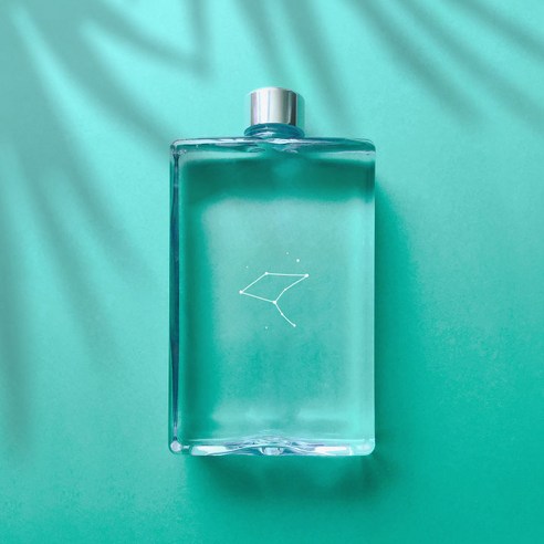 슬림 사각보틀, 17 Virgo(투명), 500ml, 1개