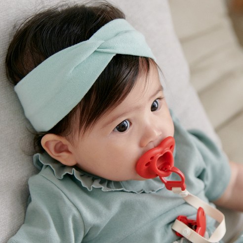 사랑스러운 아기를 위한 섬세한 선택, 티지엠 하트 노리개 젖꼭지