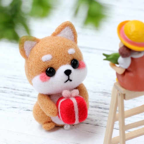 Healingcare 펠트 실 바늘 DIY 세트, 1세트, 19 빅아이드 선물상자