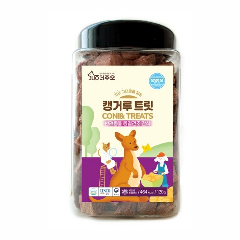 주오 강아지 간식 캥거루 트릿 120g, 1개