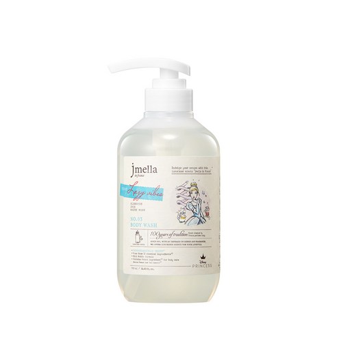 제이멜라 인 프랑스 디즈니 레이지 바이브 바디 워시 머스크향, 500ml, 1개