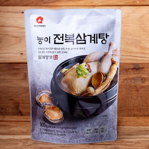 마니커에프앤지 능이 전복삼계탕, 900g, 1개
