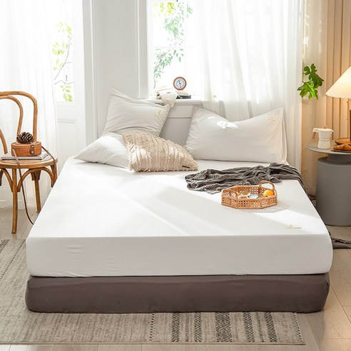 잠 못 이루는 밤은 이제 안녕! 호텔 부럽지 않은 꿀잠템 솔직 후기 순면매트리스커버