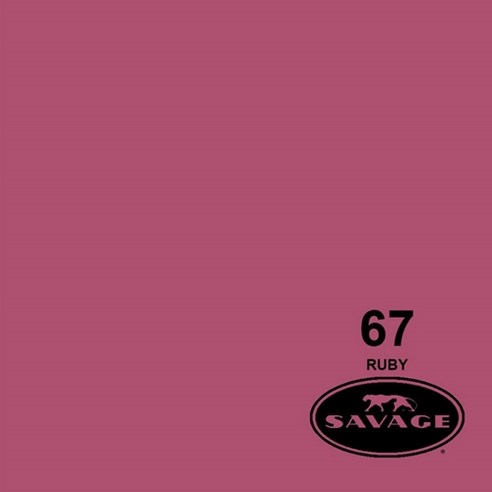세비지 종이 롤 배경지 HALF, 67-1253(67 Ruby), 1개