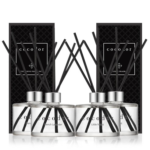 코코도르 디퓨저 200ml x 4p, 프렌치라벤더, 리틀포레스트