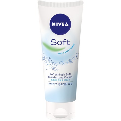 니베아 소프트 리프레싱 모이스춰라이징 바디크림, 75ml, 1개