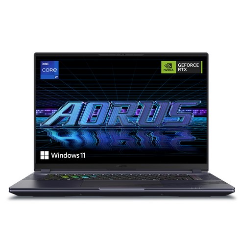 기가바이트 2024 어로스 16X 코어i9 인텔 14세대 지포스 RTX 4070, Midnight Gray, 2TB, 32GB, WIN11 Home, ASG-63KRCH