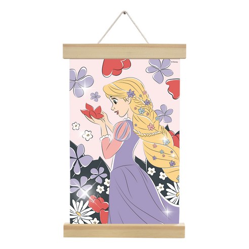 아이러브페인팅 디즈니 DIY PAINTING 행잉 20 x 30 cm, 1개, 꽃다발