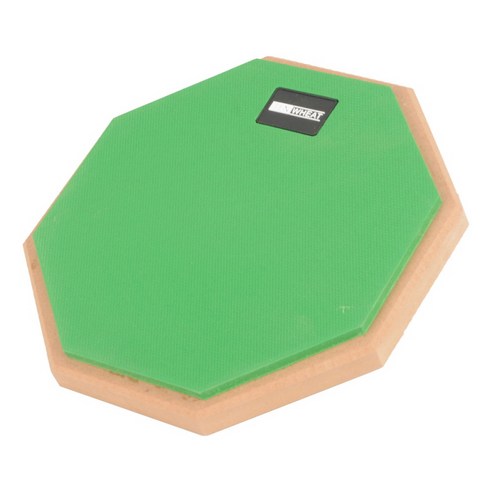 보그링 드럼 연습용 패드 20cm, 그린, 1개