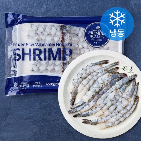 바이킹마켓 노바시 새우살 (냉동), 1개, 450g(20미)