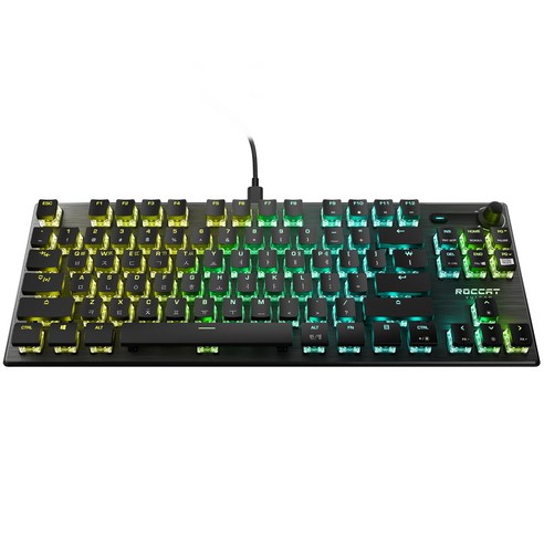 로켓 VULCAN TKL PRO 광축 한글각인 리니어 유선키보드, 일반형, 혼합색상