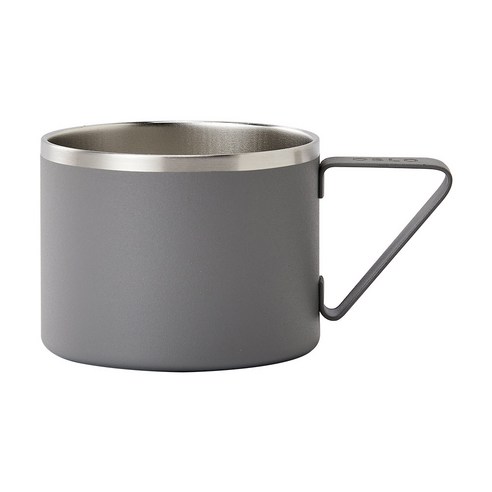 오슬로 스텐 316 보온보냉 트리곤 머그 350ml, 그레이, 1개