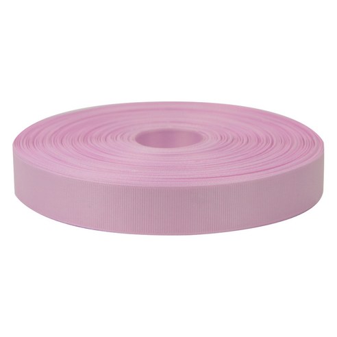 아이엔피 골지 리본 25mm, 045 핑크보라, 90m, 1개
