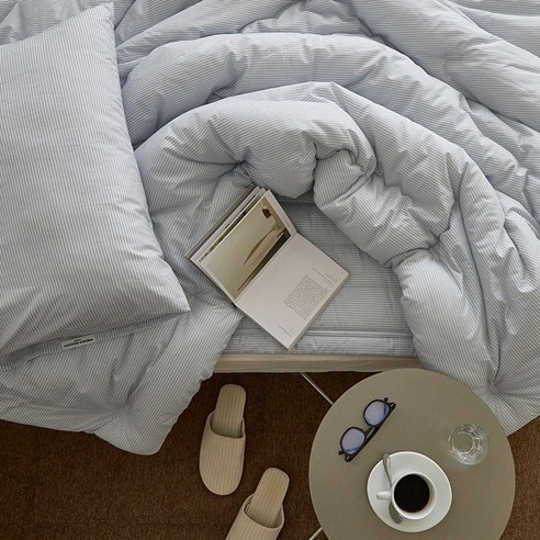 숙면을 부르는 마법, 마틸라 순면 이불로 완성하는 프렌치 감성 침실 마틸라침구