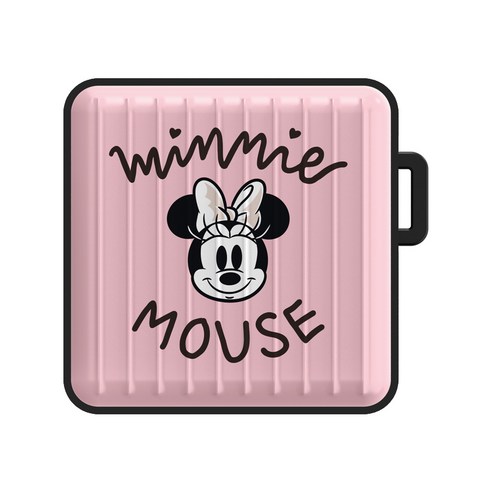 디즈니 멀티 아머 캐리어 갤럭시 버즈 2 프로/버즈 2/버즈 프로/버즈 라이브 케이스, 미니마우스 페이스