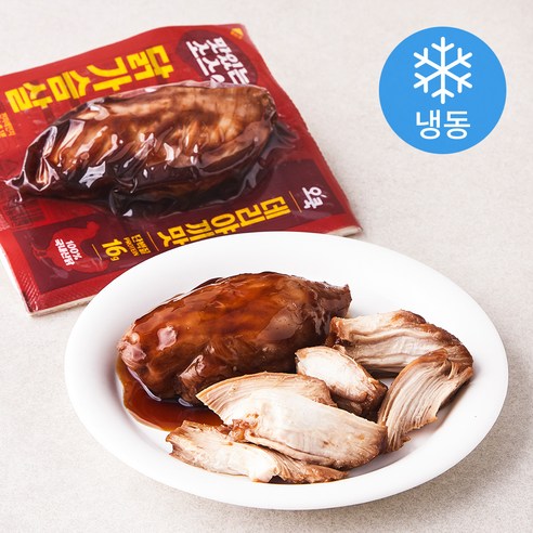 오쿡 맛있는 소스 닭가슴살 데리야끼맛 (냉동), 100g, 5개 인생닭