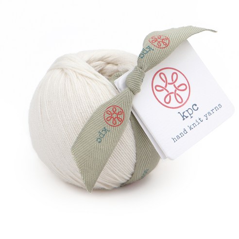 케이피씨 글랜콜 포플라이 울코튼 뜨개실, 아이보리, 175m