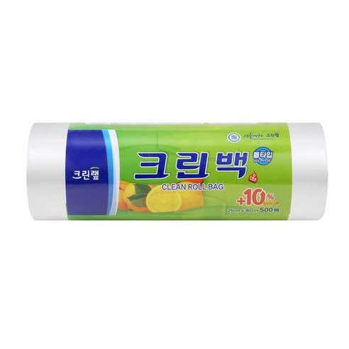 크린랲 크린롤백 25cm x 40cm, 500개입, 1개