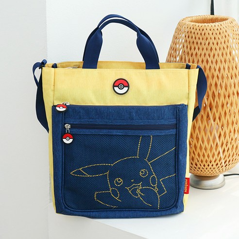 귀여우면서도 편안한 포켓몬스터 아동용 스마일 보조가방