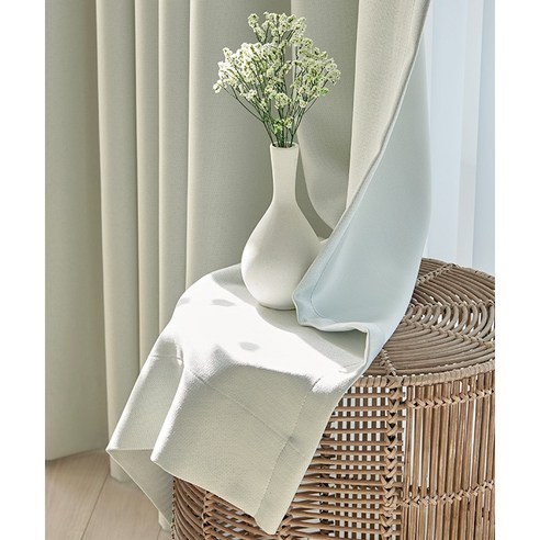 아늑한 공간을 위한 완벽한 선택, 데코지오 브라우니 린넨 암막커튼