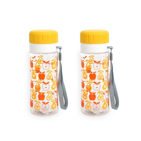 마이스타일 마이원 물병 2p, 옐로, 400ml