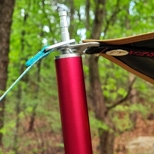 가볍고 튼튼한 듀랄루민 캠핑폴대, 다양한 활용성과 편리한 휴대성