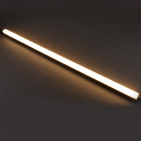 LED T LINE 레일조명 1200 20W 전구색, 블랙