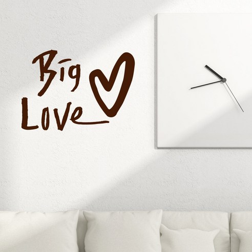 1AM 캘리그라피 포인트스티커 Season3 사랑테마 01 Big love, 진갈