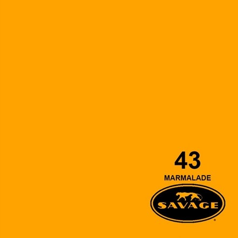 세비지 종이 롤 배경지 HALF, 43-1253(43 Marmalade), 1개