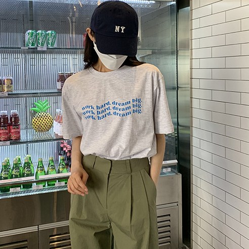 안다로미 여성용 드림 반팔 티셔츠