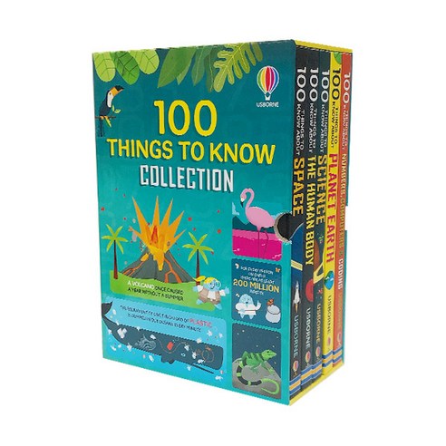 100 Things to Know About Books Box 5종 세트, 어스본코리아 어스본사운드북영어