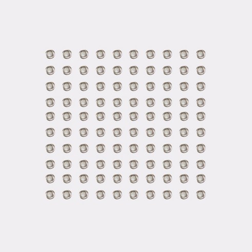 아일렛링 5mm, 실버, 100개