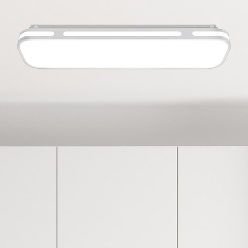 멜리빙 LED 삼성칩 자샤르 주방등 조명 주광색 30W, 화이트